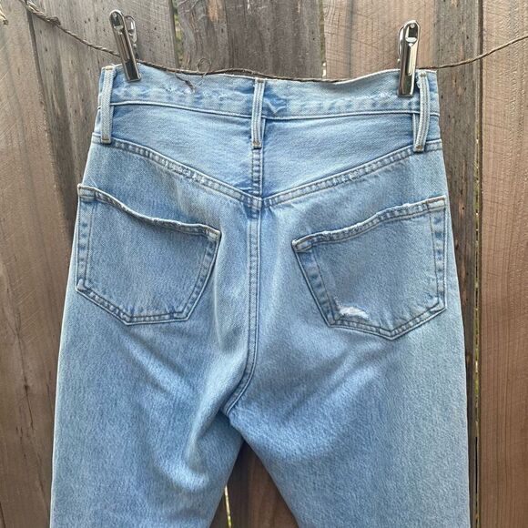 Frame Le Original Ripped High Waist Crop Jeans size 24 - Picture 5 of 10